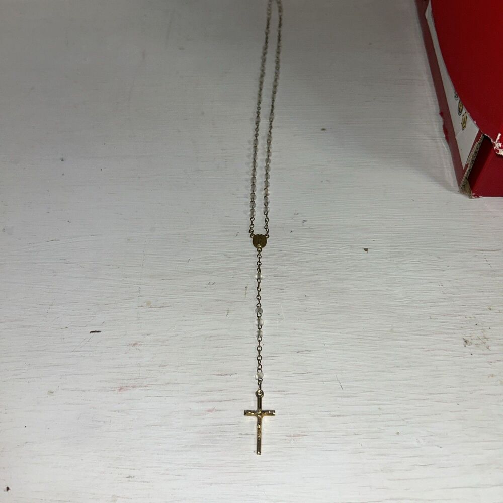 Rosary cross with Jesus
